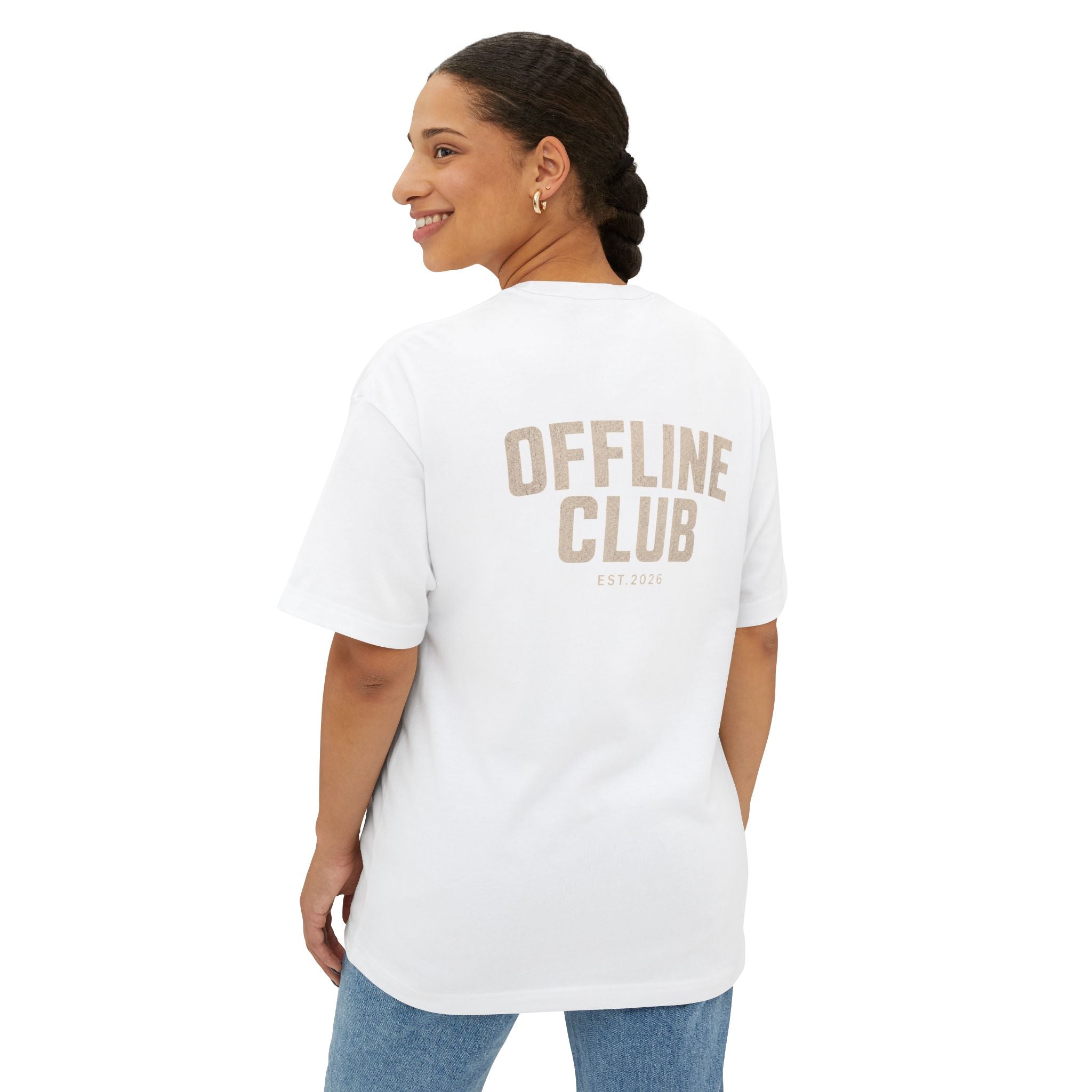 Offline club T-shirt Oversized